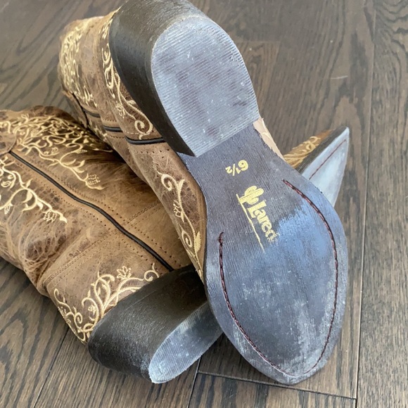 Laredo Women's Jasmine Snip Toe Cowgirl Boots - Picture 4 of 4